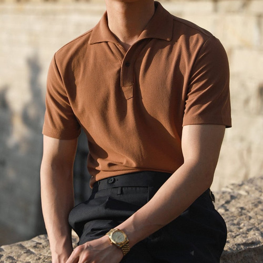 Luxury Green Polo Shirt